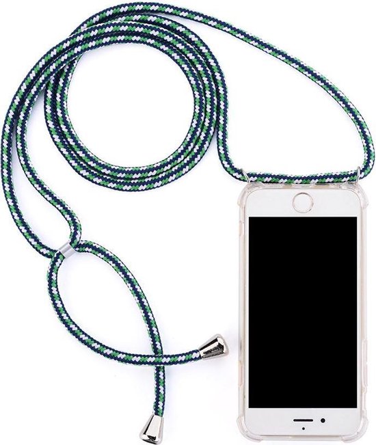Fat Notch telefoonhoesje met koord - iPhone 6/6s - Groen | bol.com