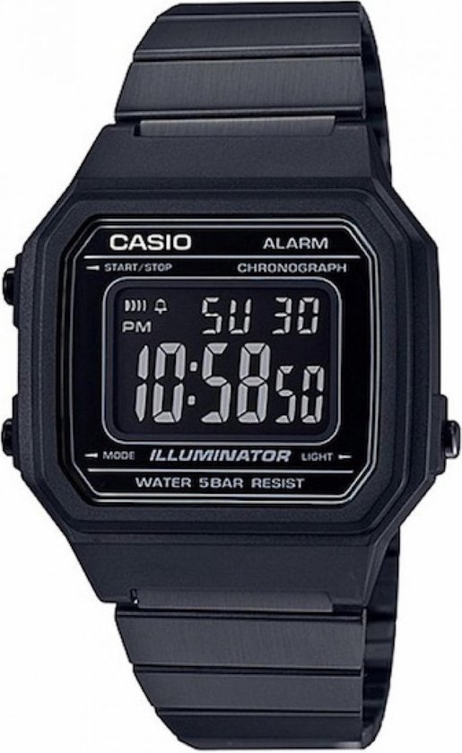 Casio collection B650WB-1B-Zwart | bol