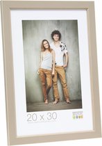 Deknudt Frames Fotokader met biesje,beige fotomaat 20x30 cm