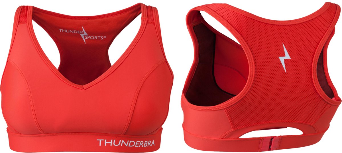 Thundersports ThunderBra - SportBH - Rood - Medium Cup C/D