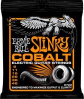 Ernie Ball Cobalt Hybrid Slinky 2722 - Gitaarsnaren voor elektrisch gitaar .009 - .046