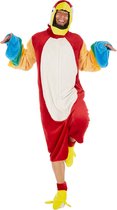 dressforfun - Kostuum papegaai M - verkleedkleding kostuum halloween verkleden feestkleding carnavalskleding carnaval feestkledij partykleding - 300875