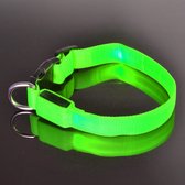 Hondenhalsband met ledverlichting Groen – 60x2x1cm | Halsband met Lichtgevende LED strip | Lichtgevende Hondenhalsband | Huisdieren