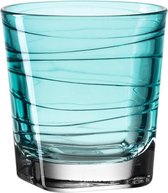 Leonardo Vario - whiskeyglas - blauw - 6 stuks