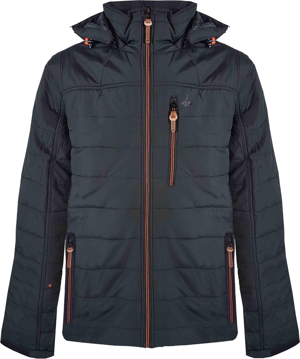 BJØRNSON Winterjas Heren Zwart Maat 2XL RAMUS BJØRNSON Winterjas Heren Zwart Maat 2XL RAMUS