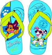 Slippers Paw Patrol Chase en Marshall Lichtblauw Maat 30/31