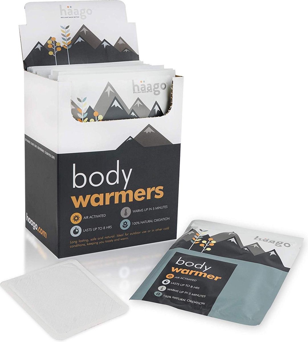 Häago Bodywarmers Voordeelverpakking 20 Stuks Wit