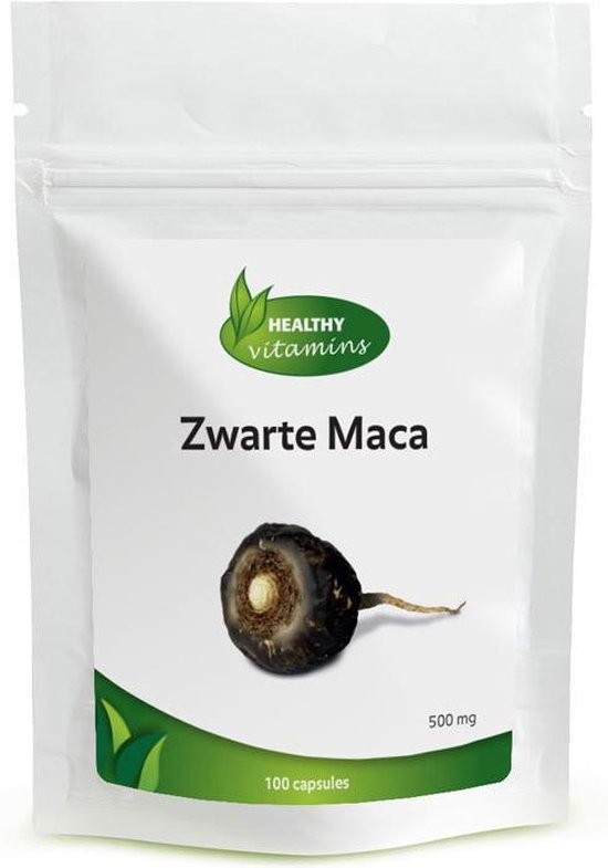 Zwarte Maca - 100 capsules - Vitaminesperpost.nl | bol.com