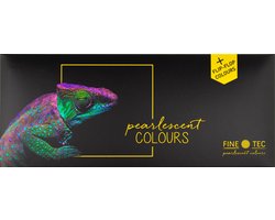 FINETEC® Parelmoer aquarelverf set Colourful | 24 kleuren