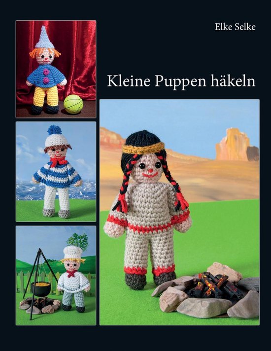 Kleine Puppen häkeln 1 - Kleine Puppen häkeln - cover