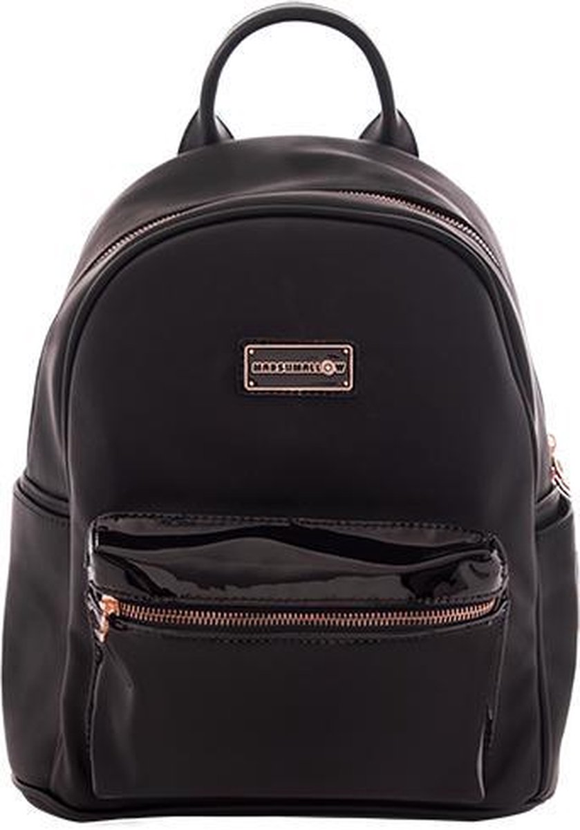 Marshmellow - Hamptons Black Rugzak - 33 cm hoog - 26 cm breed