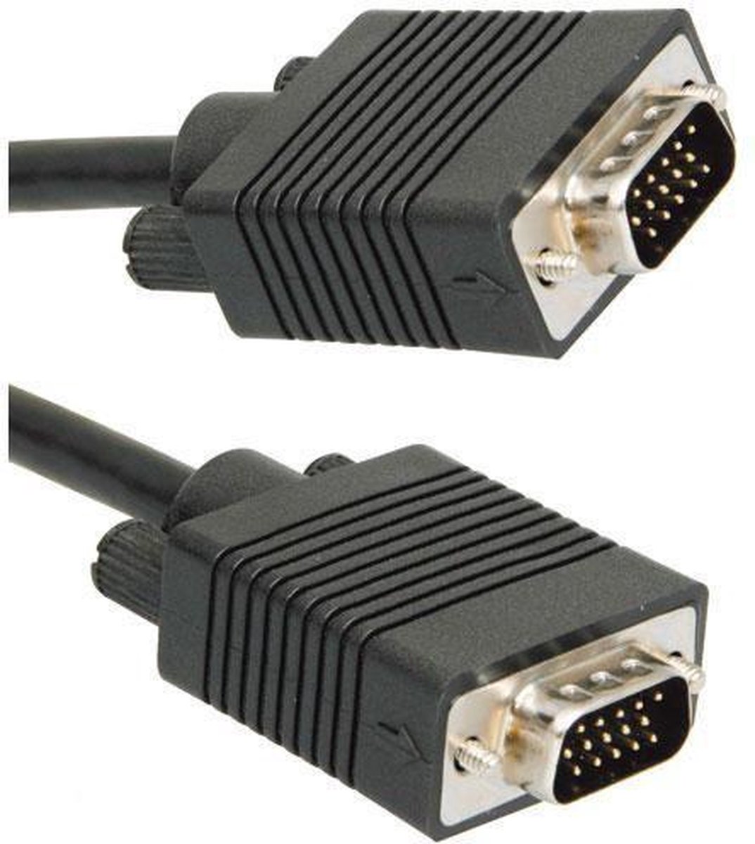 ICIDU - VGA (D-Sub) naar VGA (D-Sub) - 5 m - Zwart