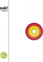 Zak!Designs Circle - Onderzetters 17,5 cm - Set van 4 stuks - Assorti