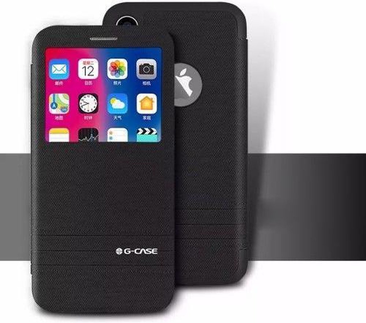 G-CASE iphone X/Xs - Zwart