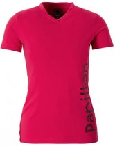 Papillon Sport T-shirt V-hals Dames Roze Maat 36