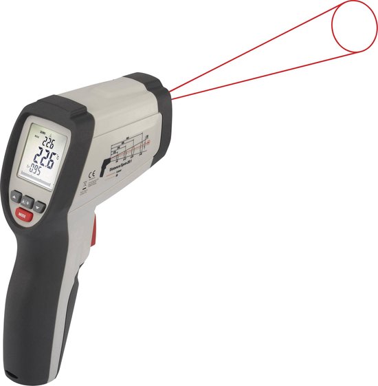 VOLTCRAFT IR 800-20C Infrarood-thermometer Optiek 20:1 -40 tot 800 °C Pyrometer