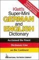 Klett's Super-Mini German and English Dictionary