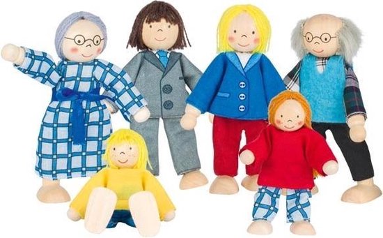 Goki Poppenhuis City-Familie