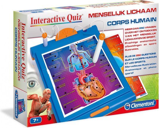 Afbeelding van het spel Clementoni Interactive Quiz - Menselijk Lichaam
