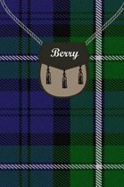 Berry Clan Tartan Journal/Notebook