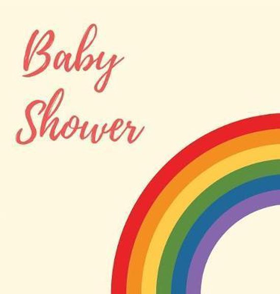 Baby shower guest book (Hardcover) - cover