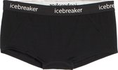 Icebreaker Sprite Hot Pants Dames Thermobroek -  Black - XL