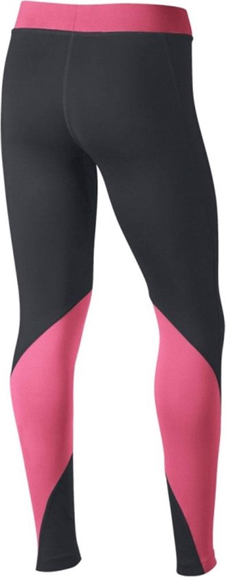 Nike Pro Sportbroek - 128 - Meisjes - zwart/roze S-128/140 | bol.com