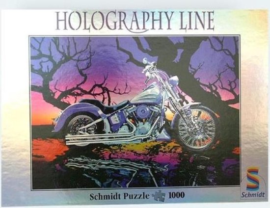 Legpuzzel - Holografisch- 1000 stukjes - Motorbike - Schmidt Puzzel |  bol.com