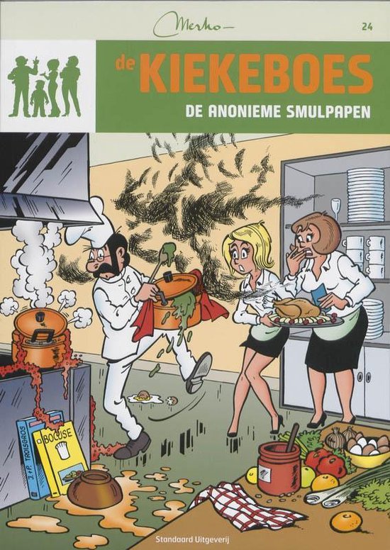 Cover van het boek 'De Kiekeboes 024 De anonieme smulpapen'