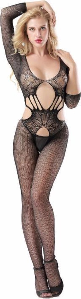Zwarte Bodystocking - Kensi