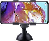 Shop4 - Samsung Galaxy A70 Autohouder Raamhouder Klem Zwart