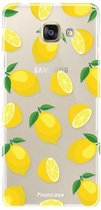 Samsung Galaxy A3 2016 hoesje TPU Soft Case - Back Cover - Lemons / Citroen / Citroentjes