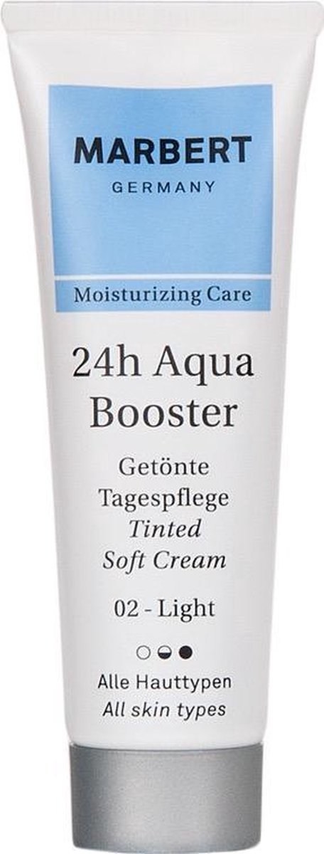 Marbert - Moisturizing Care 24h Aqua Booster tinted soft cream 02 Light