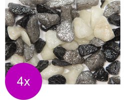 Vdl Aquariumgrind Glamour 5-10 Mm - Aquarium - Siergrind - 4 x Zwart