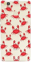 Huawei P9 Lite hoesje TPU Soft Case - Back Cover - Crabs / Krabbetjes / Krabben