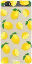 Huawei P8 Lite 2016 hoesje TPU Soft Case - Back Cover - Lemons / Citroen / Citroentjes