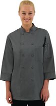 Chef Works Koksbuis Unisex Grijs | 3/4 Mouw - Maat M