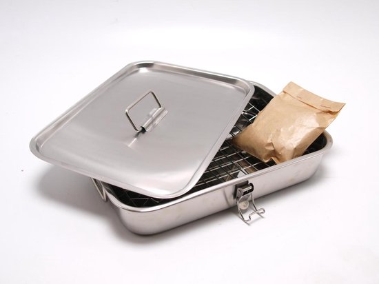 Voccelli Rookoven 35cm RVS van Voccelli — afbeelding 3