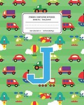 Primary Composition Notebook Grades K-2 Story Journal J