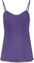 Jikx - zijden top - Mayumi Imperial Purple - S