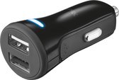Trust Auto Oplader met 2 USB poorten - 20W