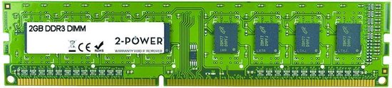 2-Power MEM2102A geheugenmodule 2 GB DDR3 1333 MHz