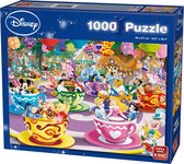Disney 1000 Stukjes Puzzel - Mad Tea Cups - King - Legpuzzel 68 x 49 cm