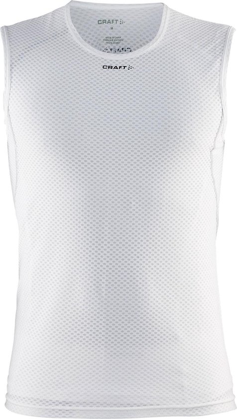 Craft Cool Mesh Superlight Sleeveless Shirt Heren Sportshirt - Maat XXL -  Mannen - wit | bol.com