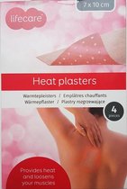 Lifecare Warmte Pleister | 18 x 12 CM | 4 Stuks | Heat Plasters