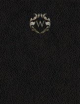 Monogram  W  Sketchbook
