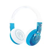 BuddyPhones Wave - kindvriendelijke Headset, ingebouwde micro, bluetooth, IP67 waterproof, blauw