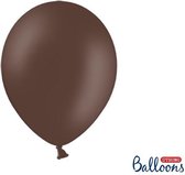 """Strong Ballonnen 30cm, Pastel Cocoa bruin (1 zakje met 10 stuks)"""