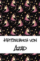 Kritzelbuch von Azad