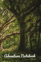 Adventure Notebook: Travel Journal or Notebook for the Forest Loving Camper, Backpacker or Hiker